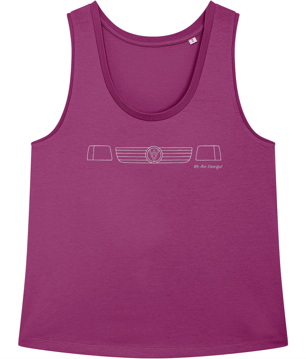 The T5 Women’s Vest - White Logo