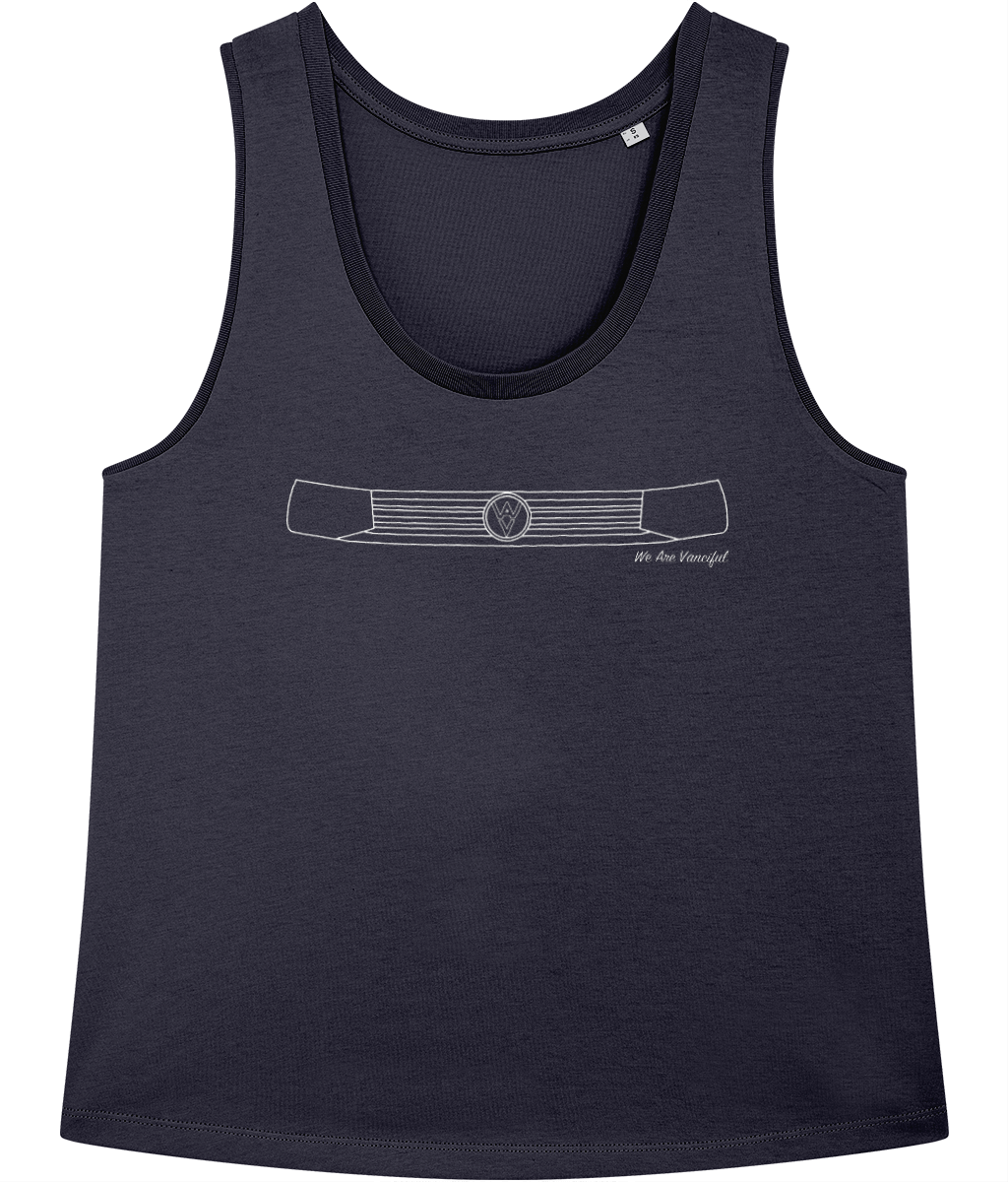 The T6 Women’s Vest - White Logo