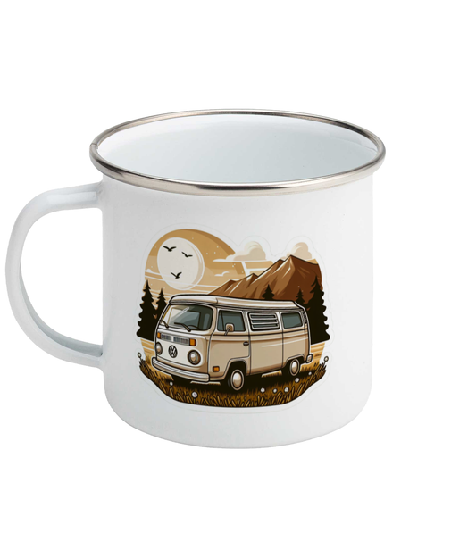 Mountains Enamel Mug