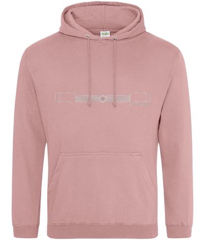 The T4 Hoodie - White Logo