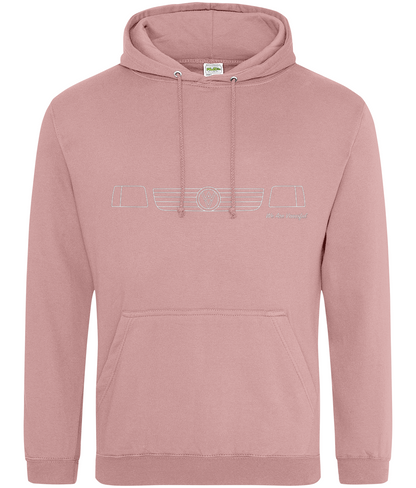 The T5 Hoodie - White Logo