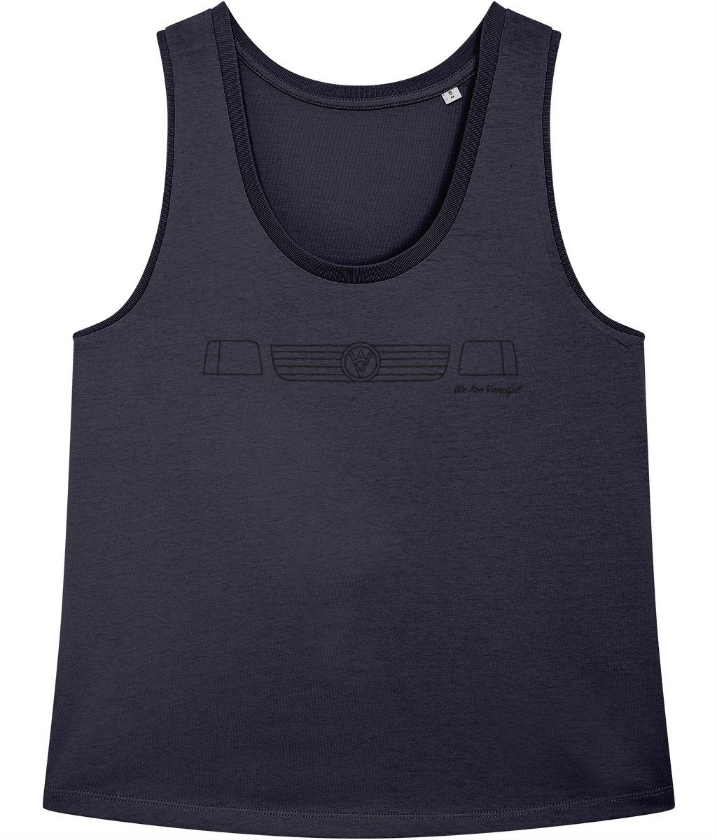 The T5 Women’s Vest - Black Logo