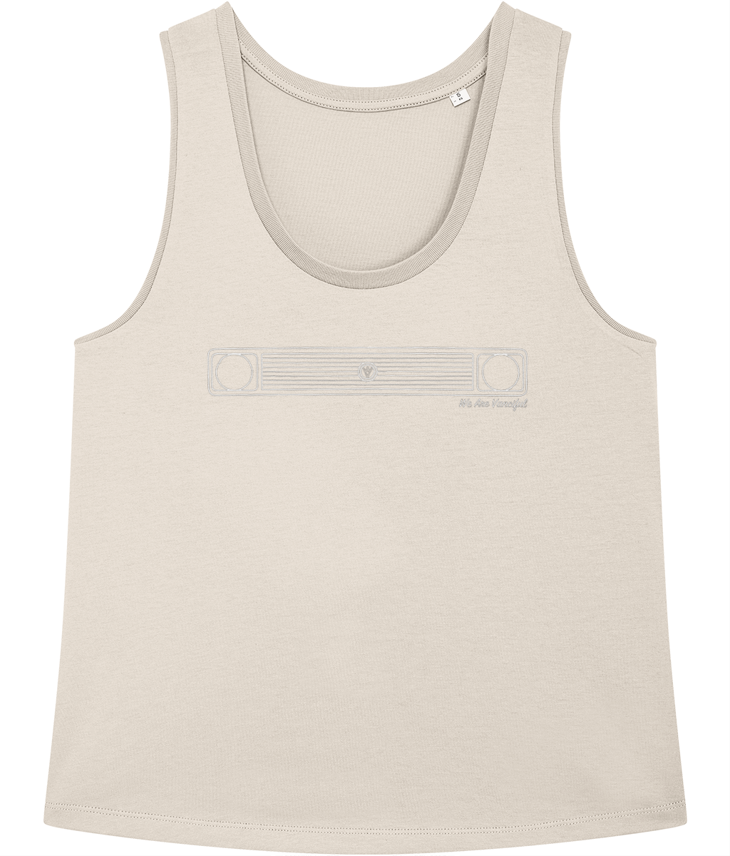 The T3 Women’s Vest - White Logo