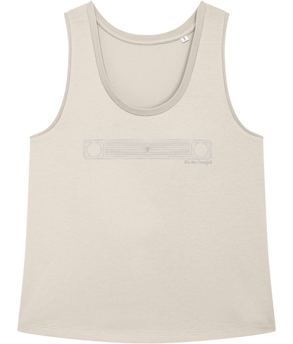 The T3 Women’s Vest - White Logo