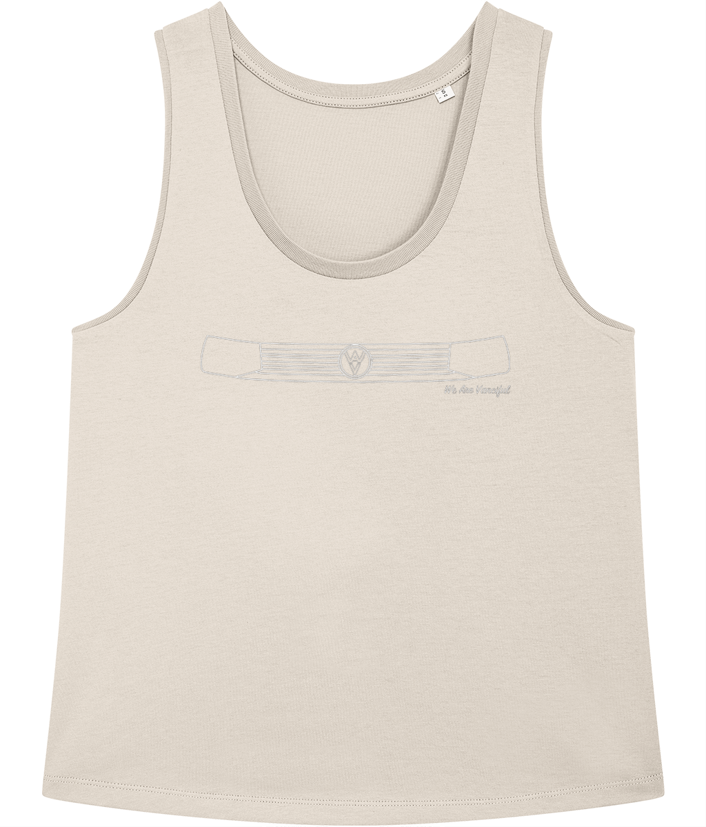 The T6 Women’s Vest - White Logo