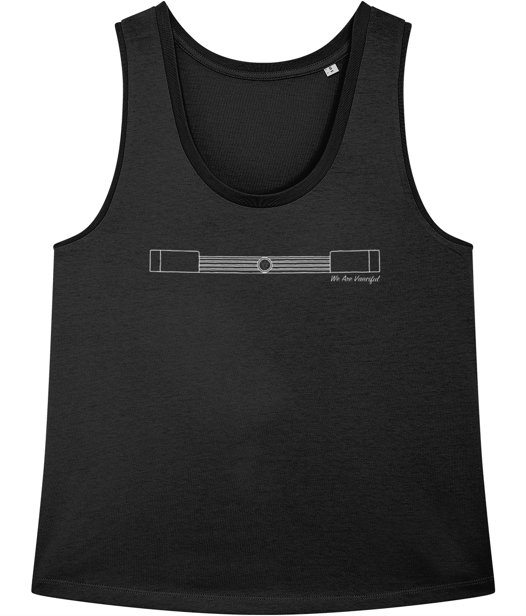 The T4 Women’s Vest - White Logo