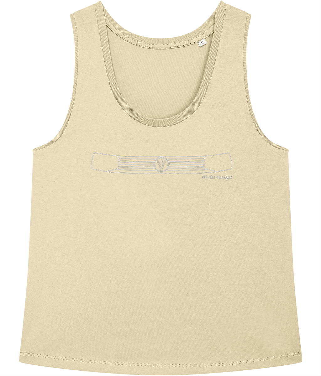 The T6 Women’s Vest - White Logo