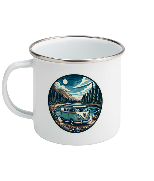 River Enamel Mug