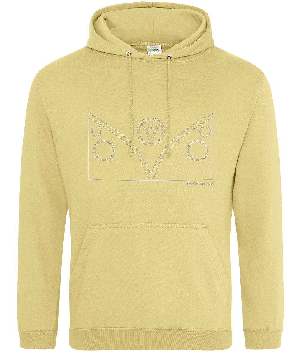 The T1 Hoodie - White Logo