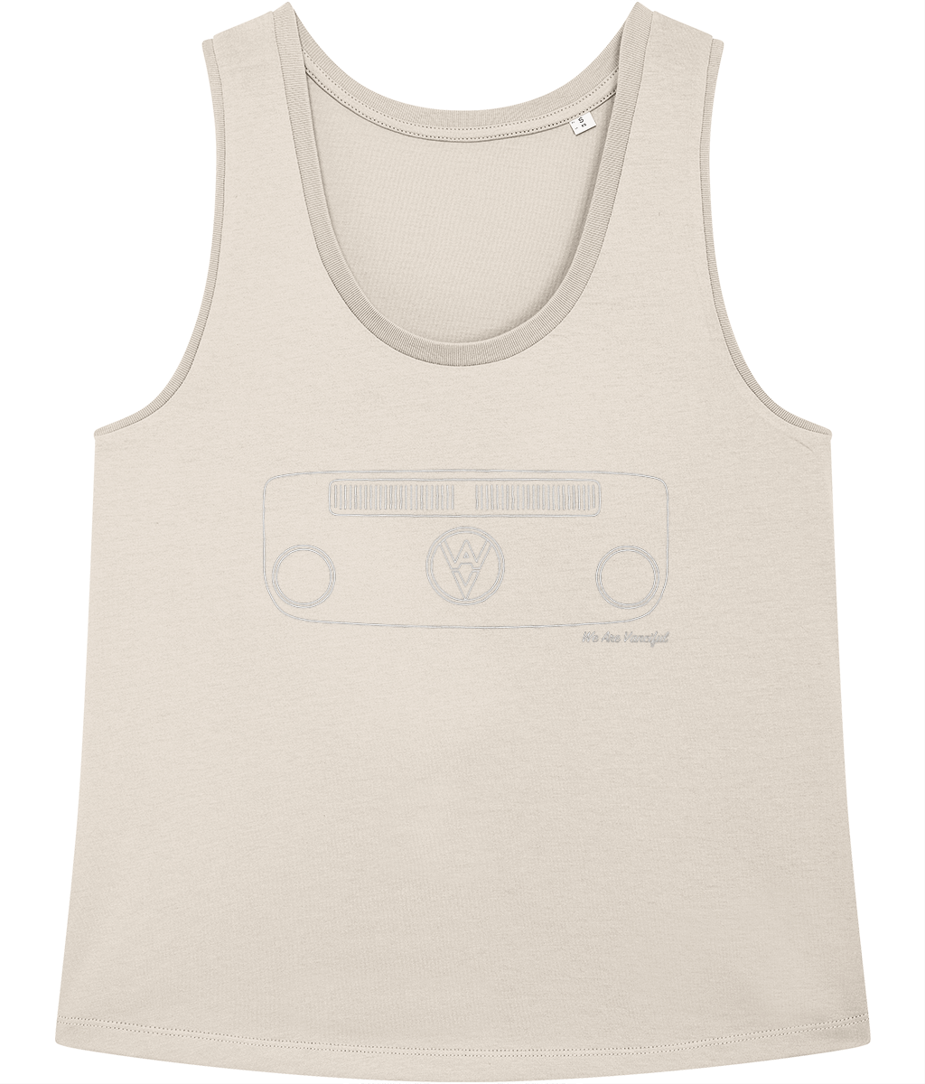 The T2 Women’s Vest - White Logo