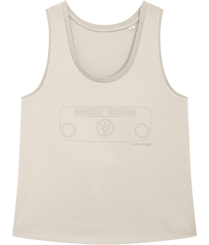 The T2 Women’s Vest - White Logo