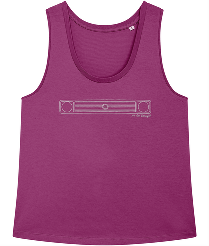 The T3 Women’s Vest - White Logo