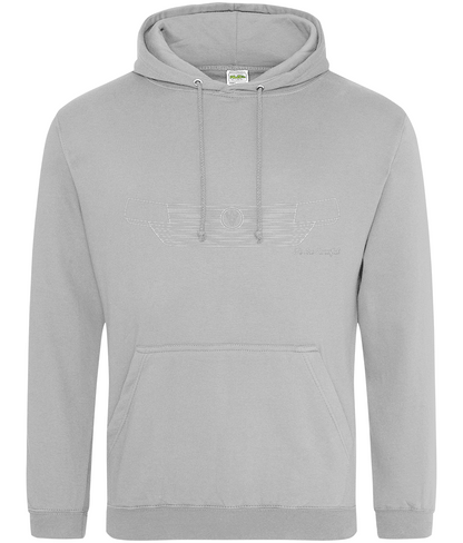 The T6.1 Hoodie - White Logo