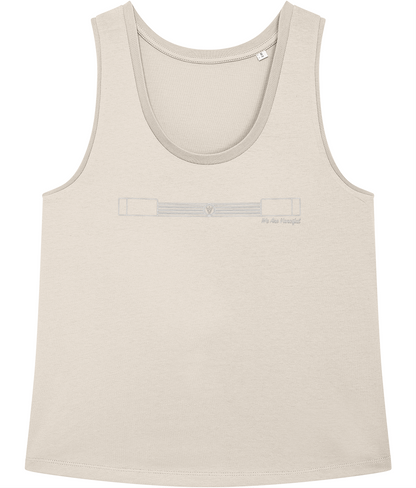 The T4 Women’s Vest - White Logo