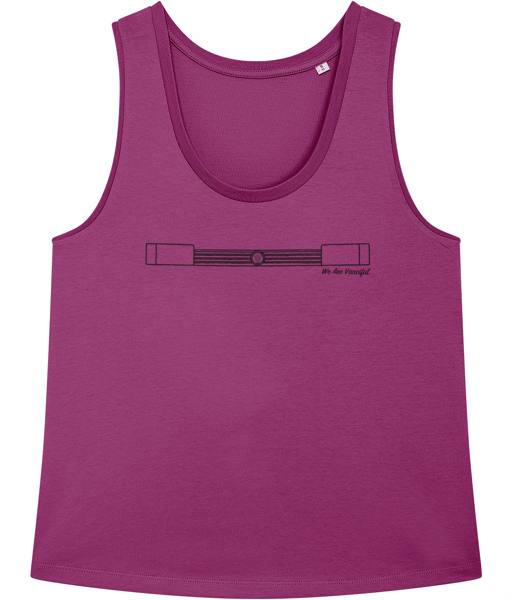 The T4 Women’s Vest - Black Logo