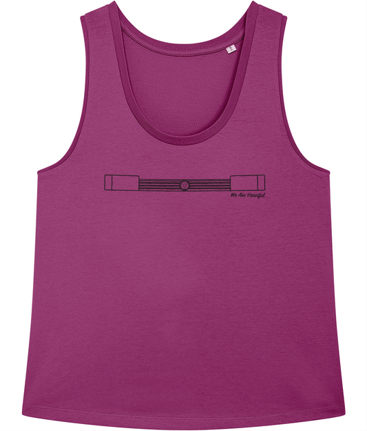 The T4 Women’s Vest - Black Logo