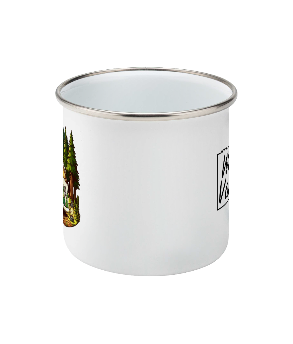 Forest Enamel Mug