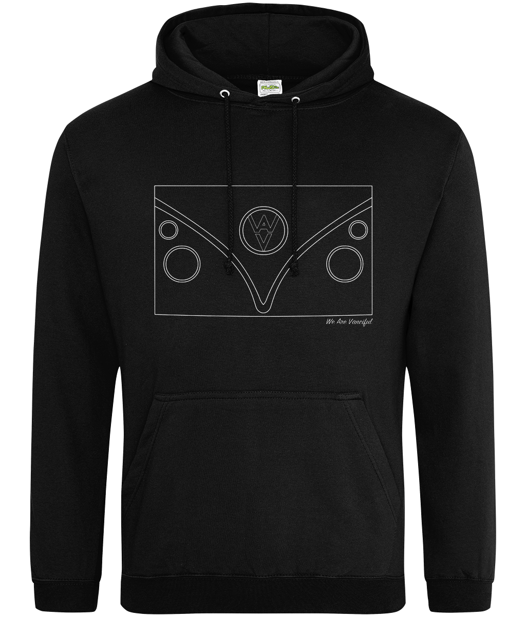 The T1 Hoodie - White Logo