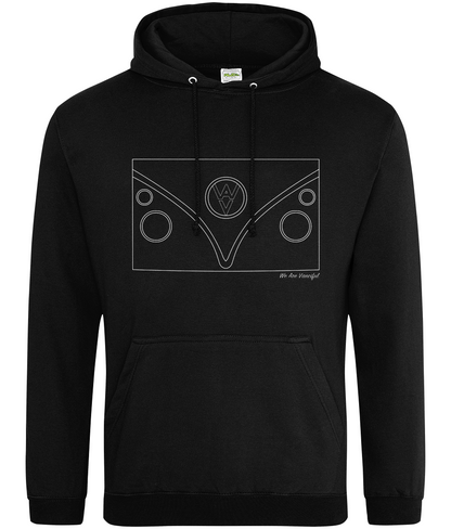 The T1 Hoodie - White Logo