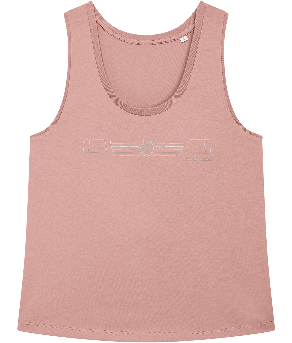 The T5 Women’s Vest - White Logo