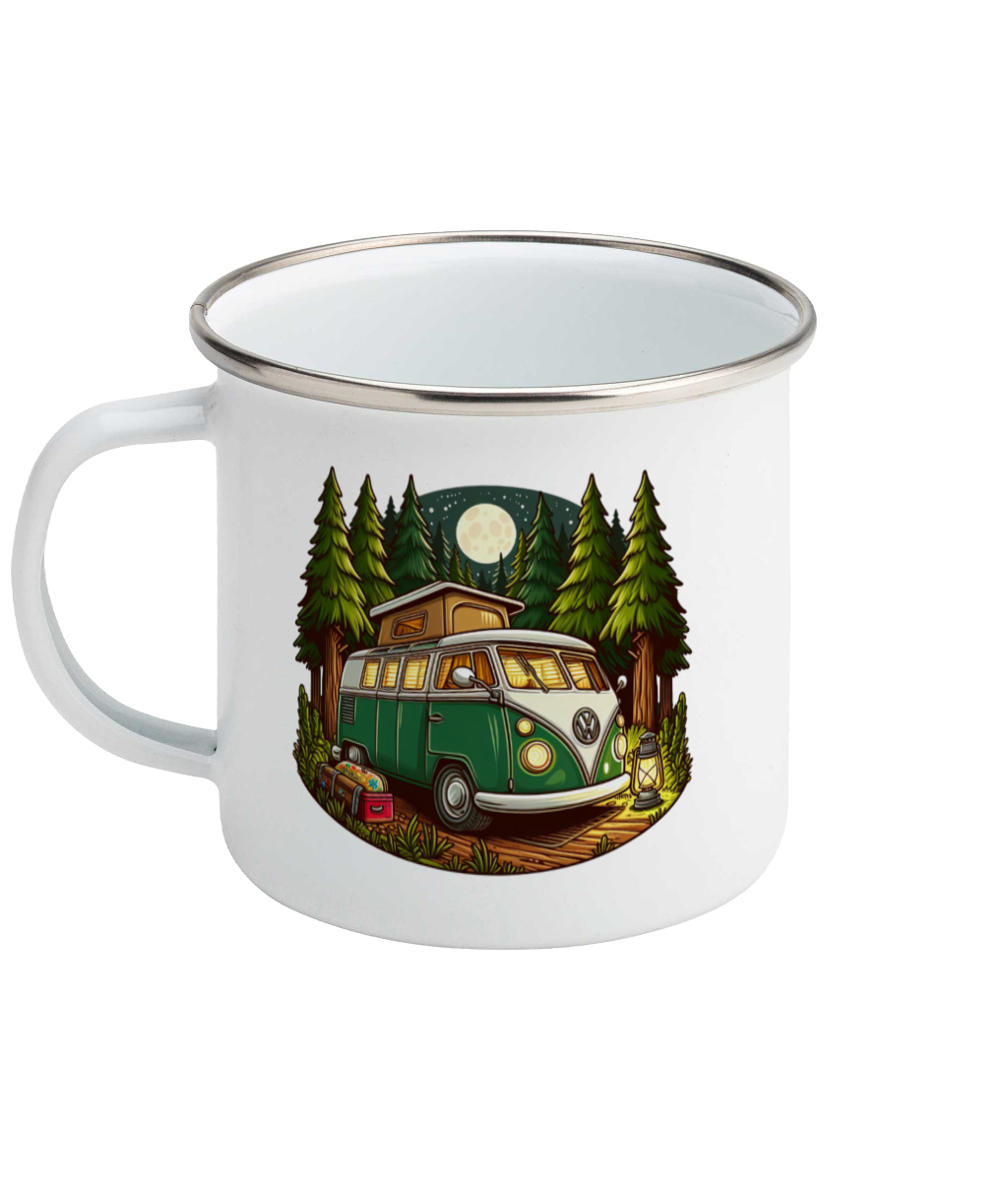 Forest Enamel Mug