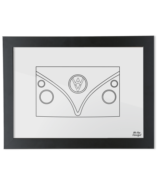 The T1 Bamboo Framed Print