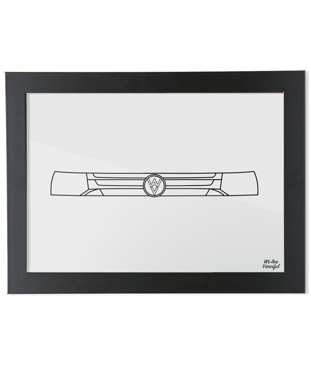 The T5.1 Bamboo Framed Print