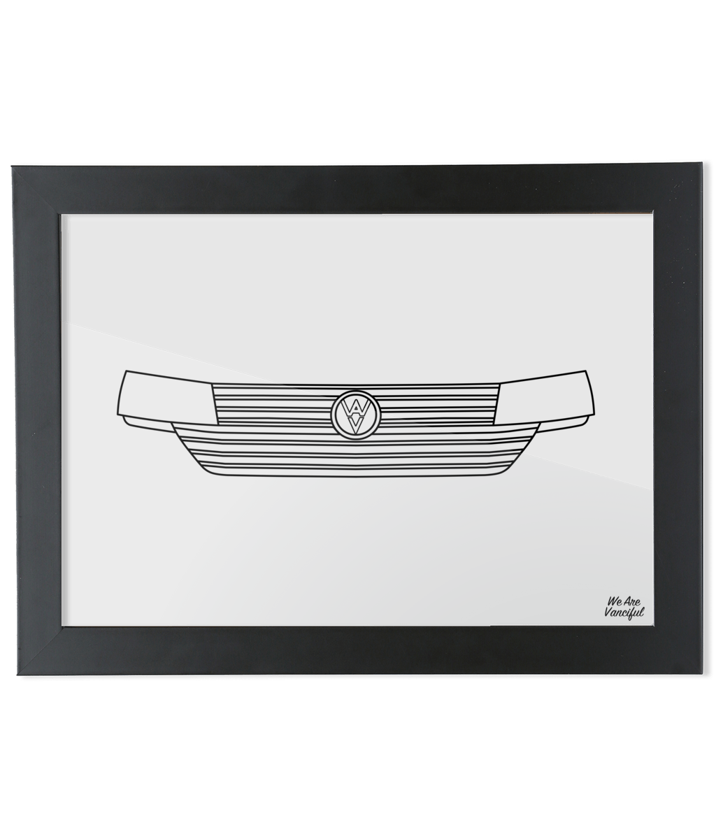 The T6.1 Bamboo Framed Print