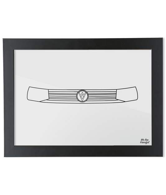 The T6 Bamboo Framed Print